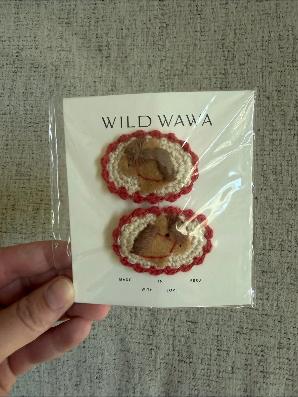 WILD WAWA Horse Hair Clips